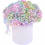 Композиция в шляпной коробке «На рассвете»